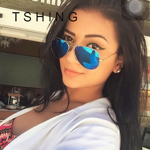 Fashion Oversiced Aviation Sunglasses Women Men Classic Brand Designer Coating Mirror Big Pilot Sun Glasses