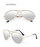 Fashion Oversiced Aviation Sunglasses Women Men Classic Brand Designer Coating Mirror Big Pilot Sun Glasses
