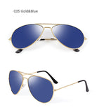 Fashion Oversiced Aviation Sunglasses Women Men Classic Brand Designer Coating Mirror Big Pilot Sun Glasses