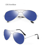 Fashion Oversiced Aviation Sunglasses Women Men Classic Brand Designer Coating Mirror Big Pilot Sun Glasses
