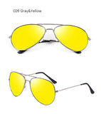 Fashion Oversiced Aviation Sunglasses Women Men Classic Brand Designer Coating Mirror Big Pilot Sun Glasses