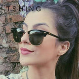 Women Polarized Coating Sunglasses Men Driving Brand Designer For Female