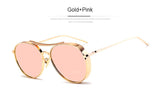 Famous Brand Designer Aviation Mirror Sun Glasses for Unisex