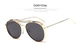 Famous Brand Designer Aviation Mirror Sun Glasses for Unisex