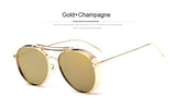 Famous Brand Designer Aviation Mirror Sun Glasses for Unisex