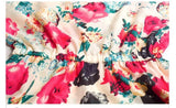 Women Summer Chiffon Dress Sexy  Fashion Women Summer Printed Sleeveless Mini Dresses