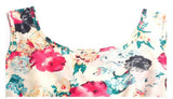 Women Summer Chiffon Dress Sexy  Fashion Women Summer Printed Sleeveless Mini Dresses