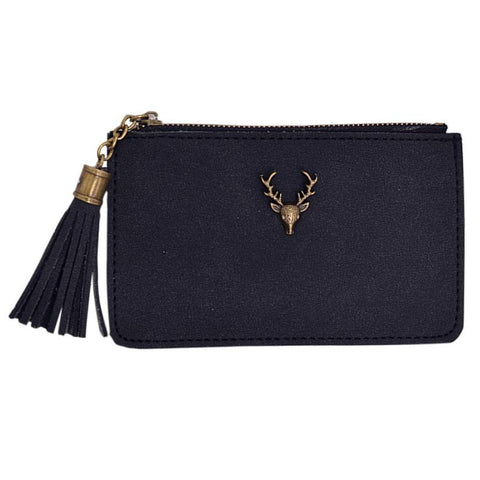 Small ladies leather wallets Women Coins Purse leather zipper wallets