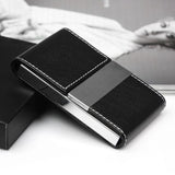Business Mens Card Holder Credit Card Package Double Open Card Case