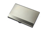 Business ID Credit Card Holder Stainless Steel Silver Aluminium clutch male cartera hombre