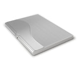 Business ID Credit Card Holder Stainless Steel Silver Aluminium clutch male cartera hombre
