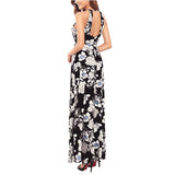 Summer Dress Women Boho Long Maxi Evening Party Dress Sexy Backless Beach Dresses