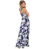 Summer Dress Women Boho Long Maxi Evening Party Dress Sexy Backless Beach Dresses