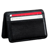 Men Leather Wallet Holder Card Case Wallets