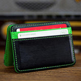 Men Leather Wallet Holder Card Case Wallets