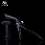 AZORA Romantic lOVE Design for Valentine's Day Gift With Rose Gold Color Stellux Austrian Crystal Bracelet TS0139