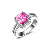 925 Sterling Silver Plated Especial Tourmaline White Gemstone