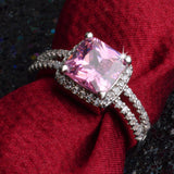 925 Sterling Silver Plated Especial Tourmaline White Gemstone