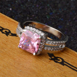 925 Sterling Silver Plated Especial Tourmaline White Gemstone