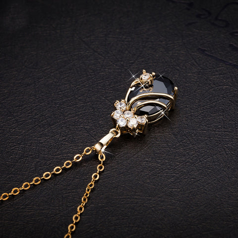 Fashion Beautiful Womens Pendant Necklace Jewelry Chain BK