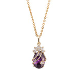Fashion Beautiful Womens Pendant Necklace Jewelry Chain BK