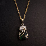 Fashion Beautiful Womens Pendant Necklace Jewelry Chain BK