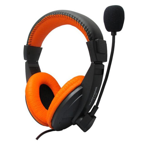 Stereo Earphone Headband PC Notebook Gaming Headset Microphone