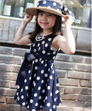 Kids Children Clothing Polka Dot Girl Chiffon Sundress Dress