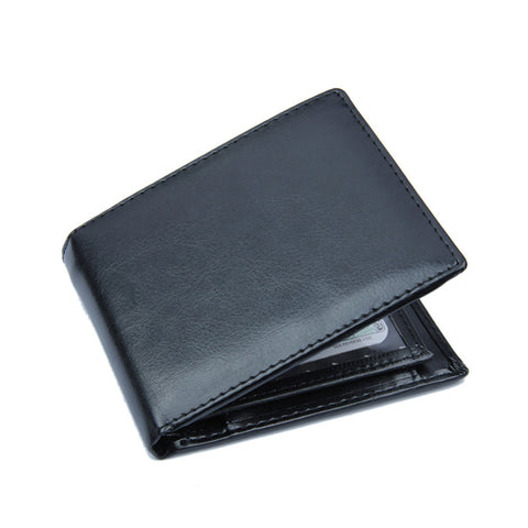 Men Bifold Business Leather Wallet  ID Credit Card Holder Purse Pockets