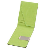 Mens Leather Magic Credit Card ID Holder Money Clip Wallet